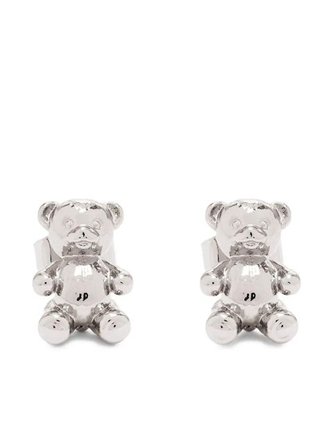 Marc Jacobs teddy bear stud earrings - Silver - zdjęcie produktu nr 1