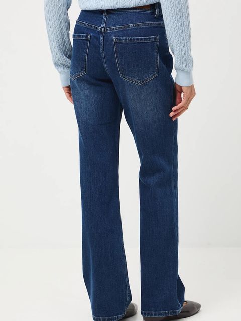 Medicine jeansy damskie kolor niebieski