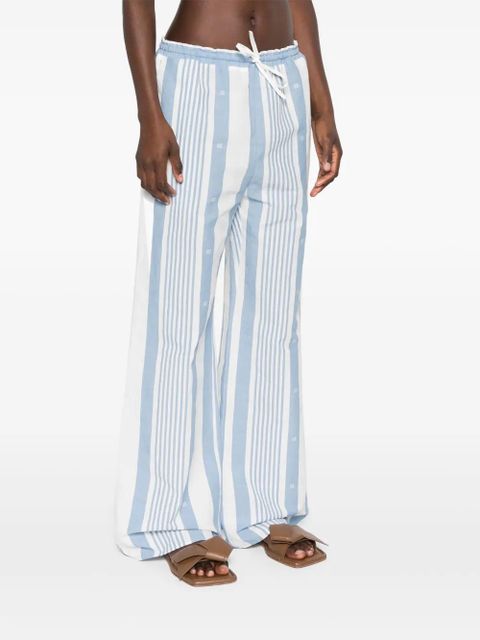 Givenchy 4G Stripes trousers - Blue