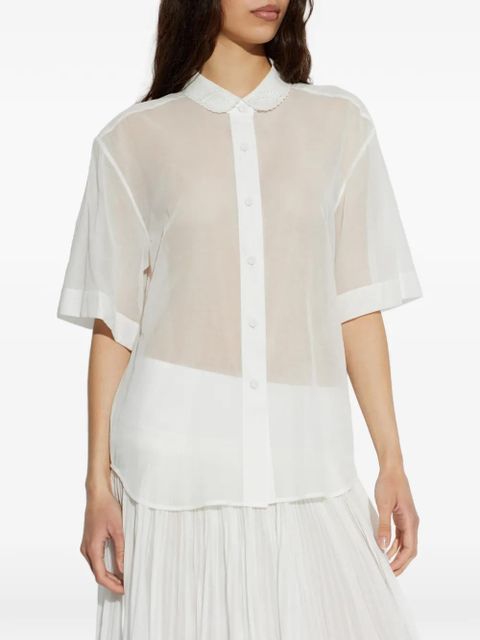 Róhe short-sleeve shirt - White