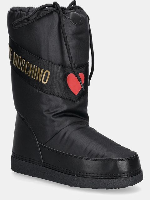 Love Moschino śniegowce kolor czarny JA24032G1NISY000 - zdjęcie produktu nr 1