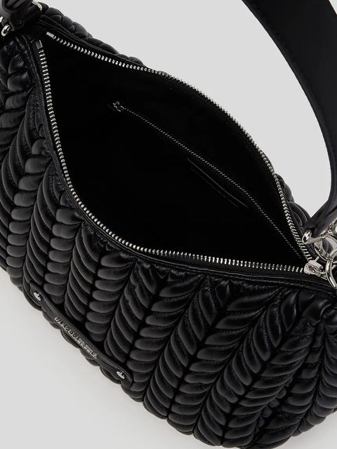 Karl Lagerfeld torebka K/WEAVE kolor czarny A3W30147