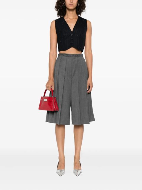 SANDRO pinstriped vest - Blue