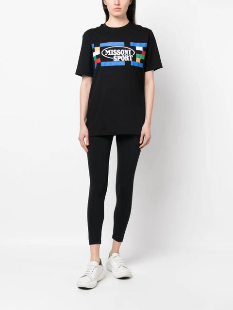 Missoni logo print T-shirt - Black - zdjęcie produktu nr 2