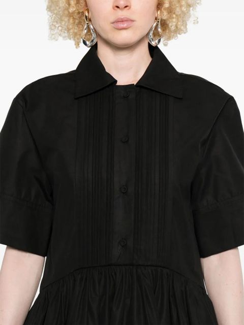 Jil Sander organic cotton dress - Black