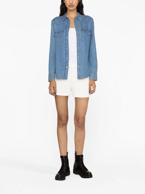 Zadig&Voltaire rhinestone-embellished shorts - White - zdjęcie produktu nr 2