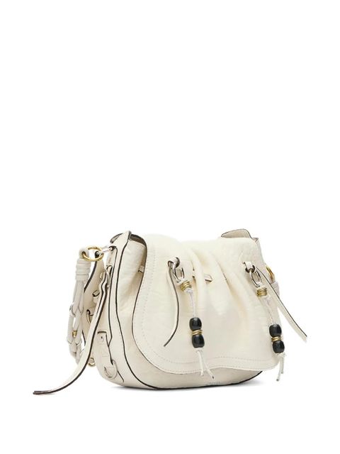 ISABEL MARANT Bolton leather shoulder bag - White