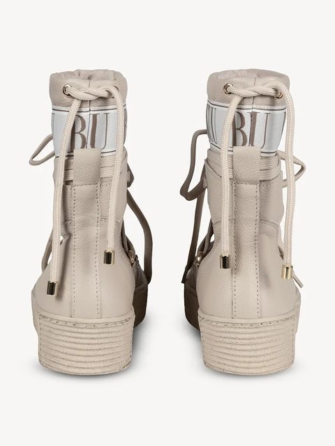 Bizuu śniegowce skórzane kolor beżowy ESPEN - zdjęcie produktu nr 2