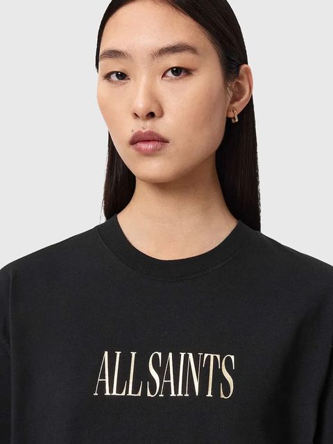 AllSaints t-shirt bawełniany CORA