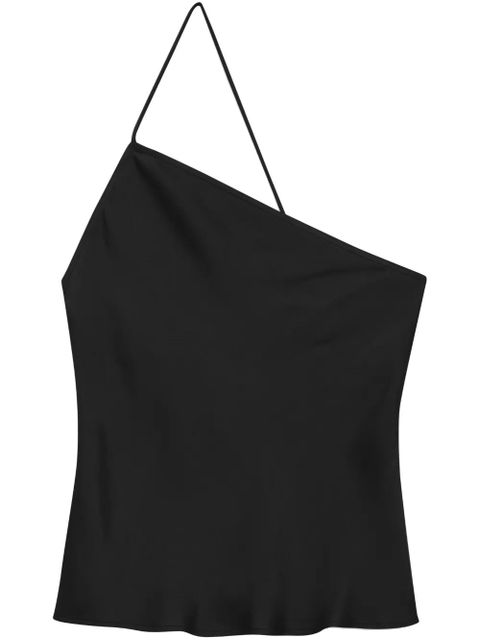 ANINE BING Mandy one-shoulder top - Black - zdjęcie produktu nr 1