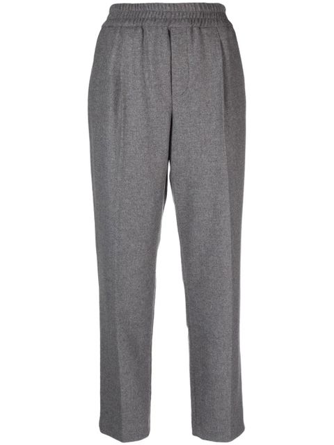 Moncler logo-patch track pants - Grey - zdjęcie produktu nr 1