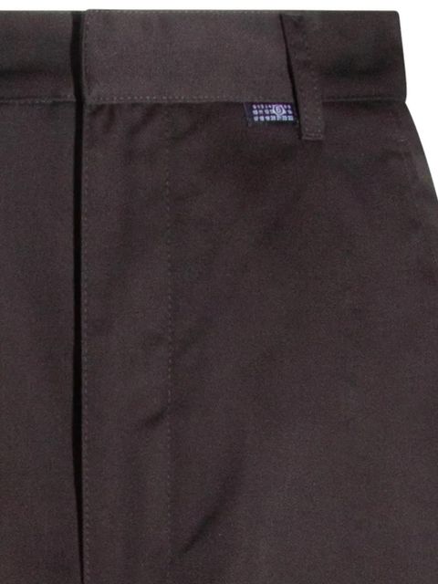 MM6 Maison Margiela back-pocket trousers - Brown