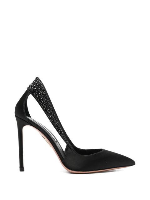 Aquazzura crystal-embellished pumps - Black - zdjęcie produktu nr 1