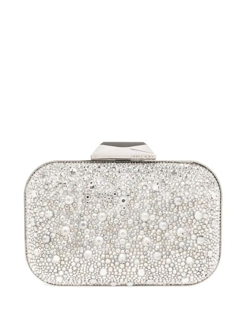 Jimmy Choo Cloud clutch bag - Silver - zdjęcie produktu nr 1