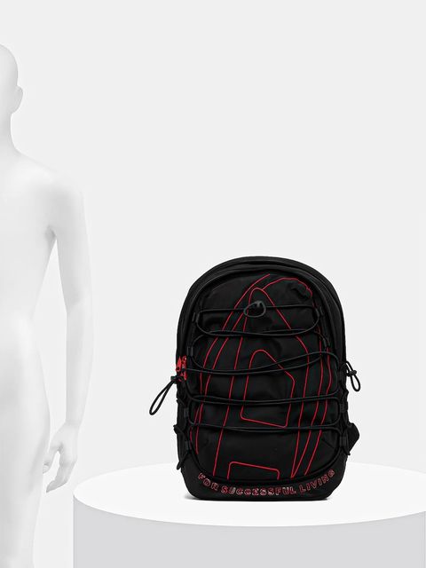 Diesel plecak TECH-D TECH-D BACKPACK kolor czarny duży z aplikacją X10408.P3914