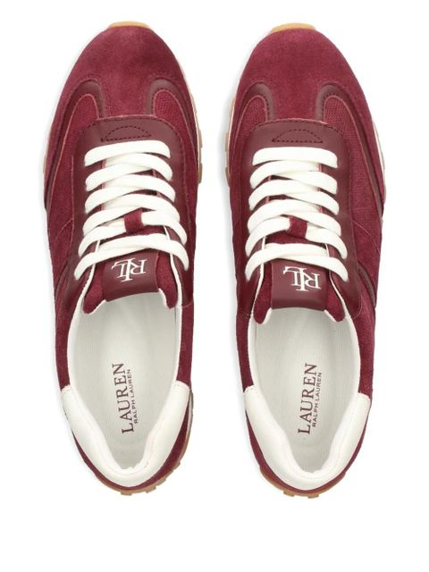 Lauren Ralph Lauren suede sneakers - Red
