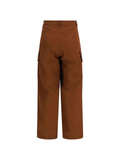 PINKO cargo-pocket palazzo pants - Brown - zdjęcie produktu nr 2