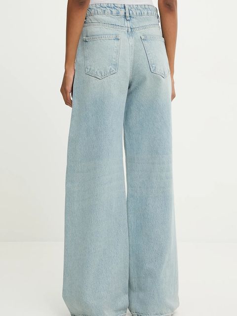 Answear.LAB jeansy damskie kolor niebieski