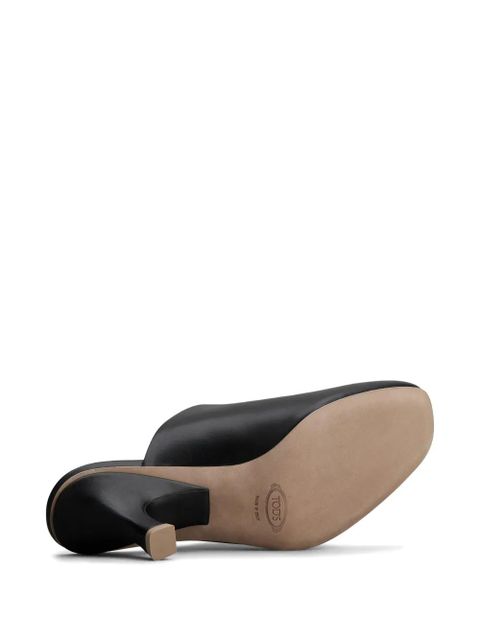 Tod's 65 leather mules - Black