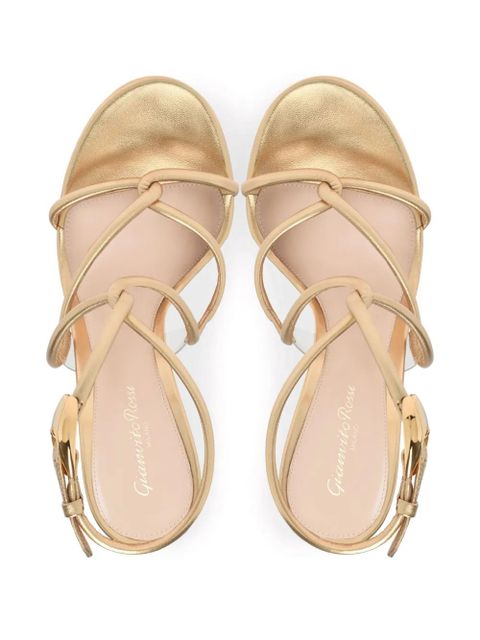 Gianvito Rossi 105mm Black Mamba sandals - Gold - zdjęcie produktu nr 2