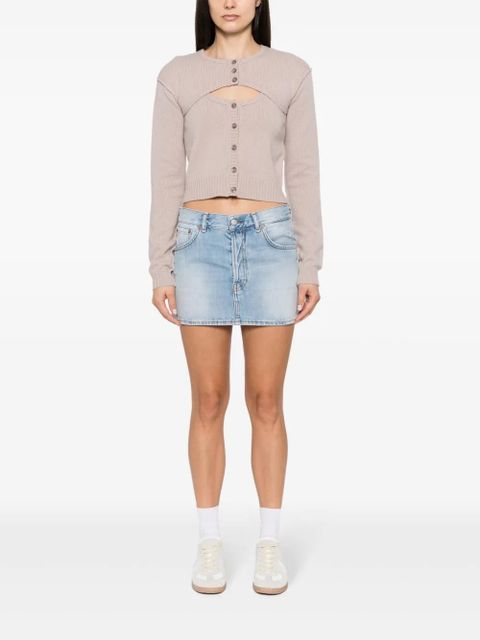 Acne Studios denim mini skirt - Blue
