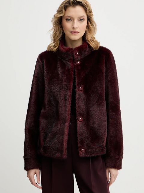 Guess kurtka LUNA kolor bordowy przejściowa W5BL64 W3920 - zdjęcie produktu nr 1