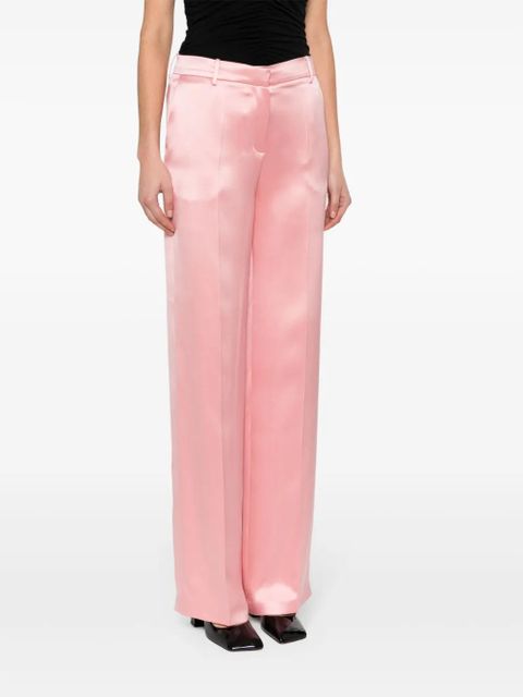 Magda Butrym high-waist wide-leg trousers - Pink