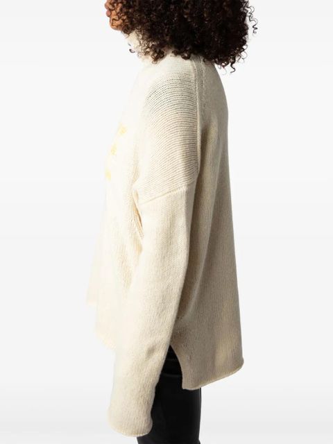 Zadig&Voltaire Alma Peace jumper - Neutrals