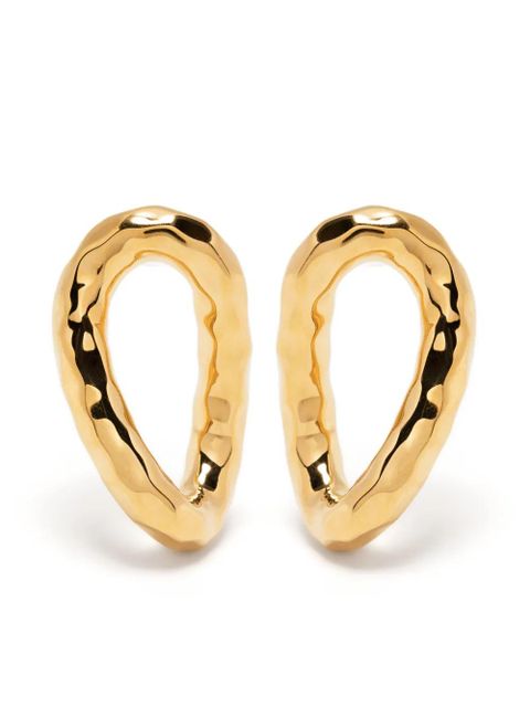 Jil Sander hoop earrings - Gold
