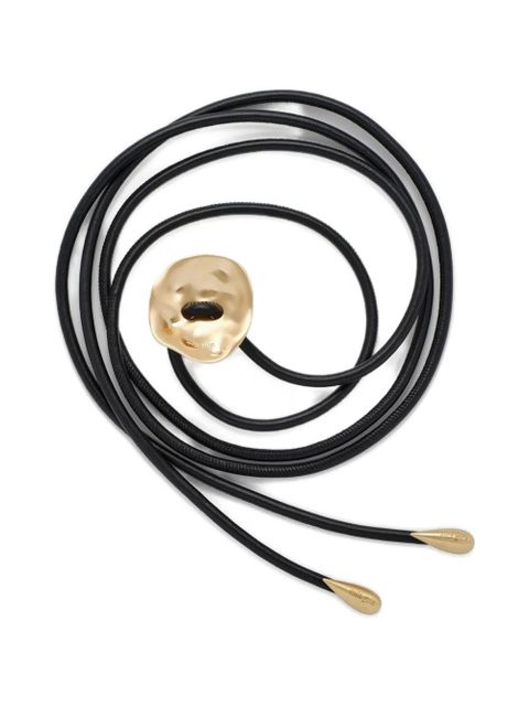 Cult Gaia Izara leather belt - Black - zdjęcie produktu nr 1