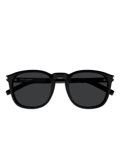 Saint Laurent Eyewear round-frame sunglasses - Black - zdjęcie produktu nr 1