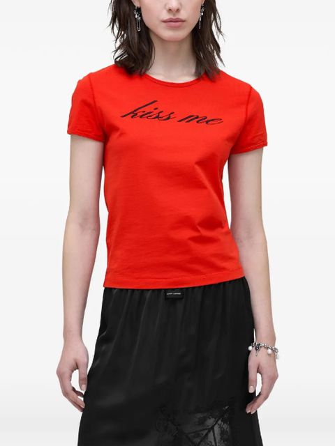 Marc Jacobs round-neck short-sleeve T-shirt - Red