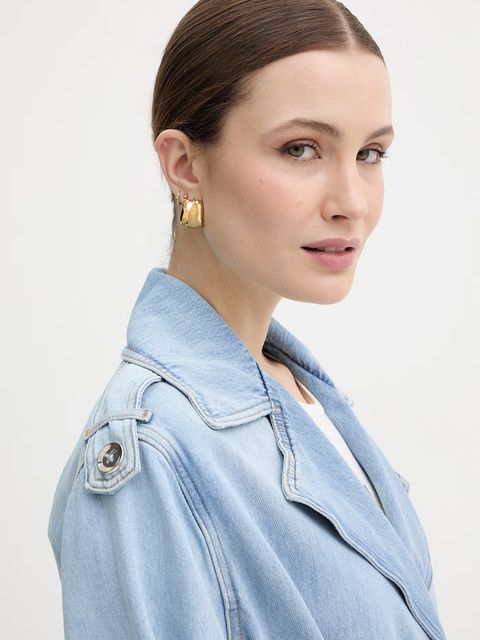 Liu Jo płaszcz jeansowy