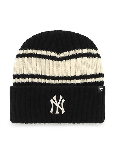 47 brand czapka MLB New York Yankees kolor czarny B-HRBRS17ACE-BK