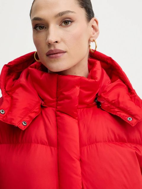 Levi's kurtka puchowa kolor czerwony zimowa 003MD