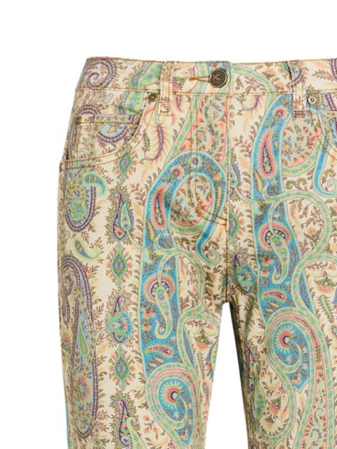 ETRO paisley-pattern straight-leg jeans - Neutrals - zdjęcie produktu nr 2