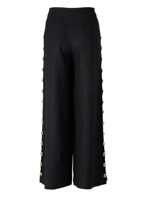 Simkhai Cayman studded palazzo pants - Black - zdjęcie produktu nr 2