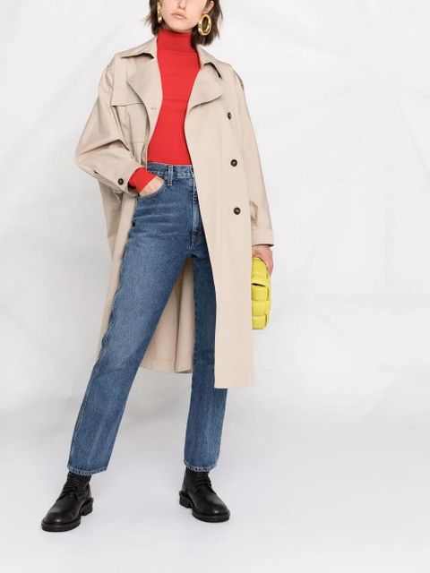 AGOLDE Kick high-waisted jeans - Blue