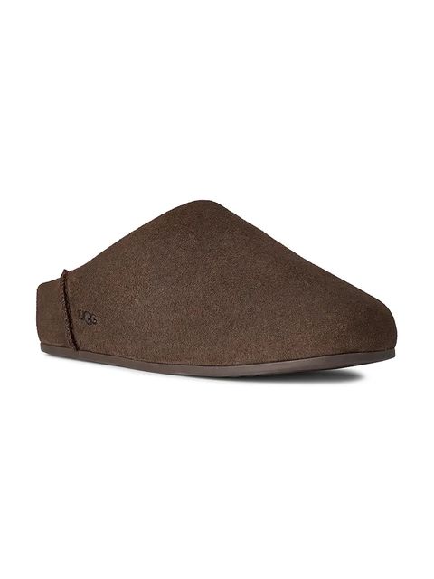 UGG kapcie zamszowe Elea Slip-On kolor brązowy 1171390.DDC - zdjęcie produktu nr 2