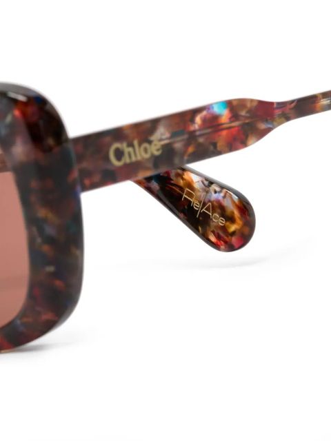 Chloé Eyewear square-frame sunglasses - Brown