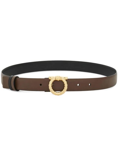 Ferragamo Gancini reversible belt - Brown - zdjęcie produktu nr 1