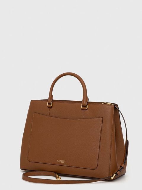 Lauren Ralph Lauren torebka skórzana - zdjęcie produktu nr 2