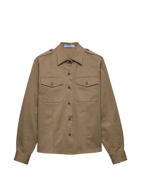 Prada chino shirt - Neutrals - zdjęcie produktu nr 1