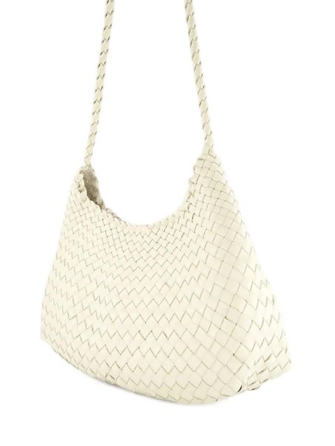 DRAGON DIFFUSION Santa Rosa leather shoulder bag - White