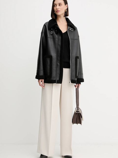 BOSS Orange sweter damski kolor czarny lekki 50543956 - zdjęcie produktu nr 2