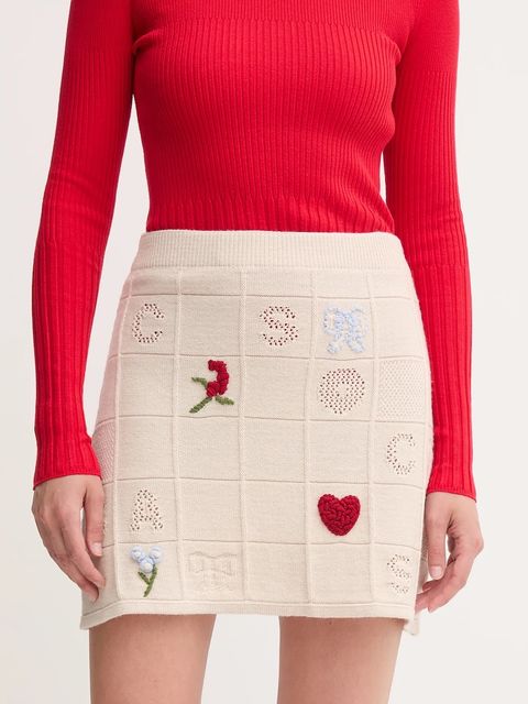 Twinset spódnica z wełną - zdjęcie produktu nr 1