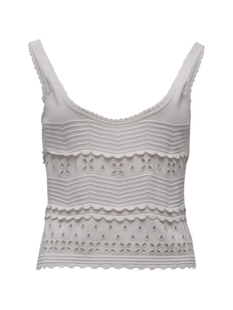 Ulla Johnson Esme eyelet-knit camisole - Neutrals - zdjęcie produktu nr 1
