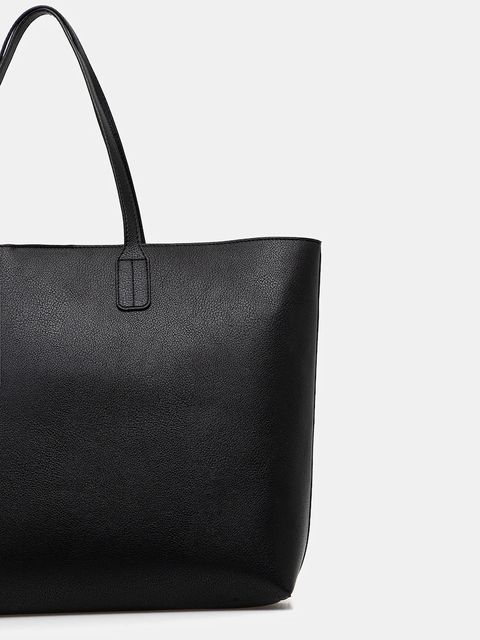 Tommy Hilfiger torebka kolor czarny AW0AW18173 - zdjęcie produktu nr 2