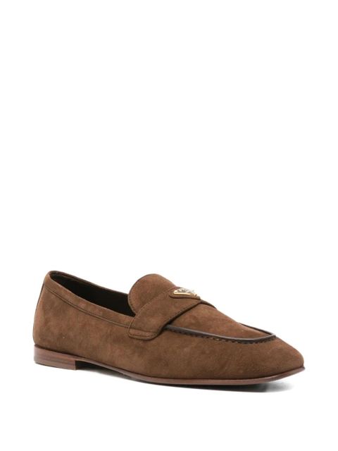 Prada suede loafers - Brown