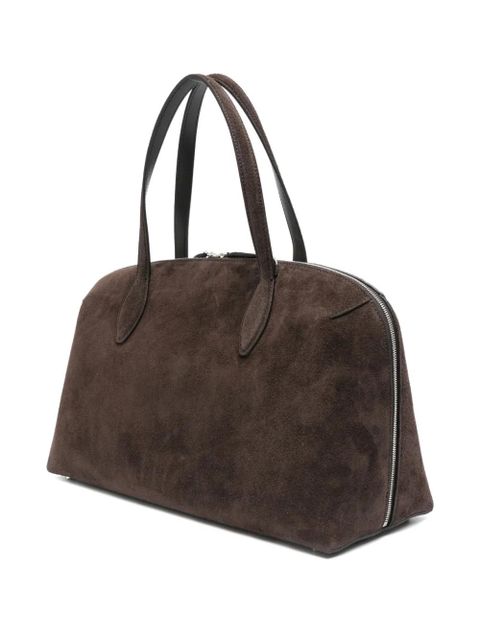 TOTEME medium Day suede tote bag - Brown - zdjęcie produktu nr 2